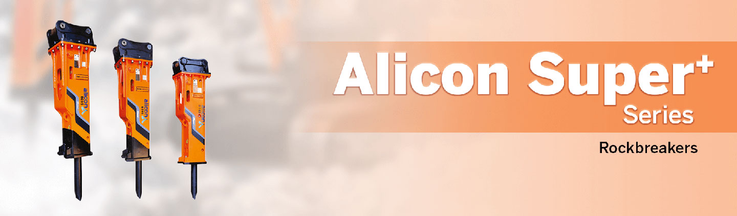 ROCK BREAKERS - New Alicon Series