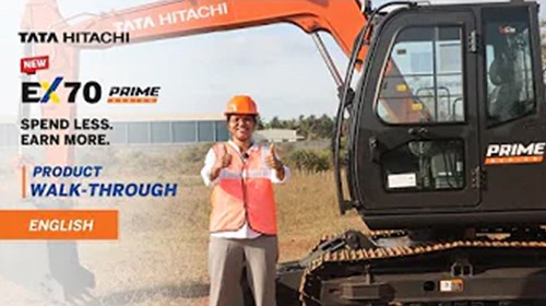 Ex 70 Prime Series Construction Excavator - Product Walkthrough