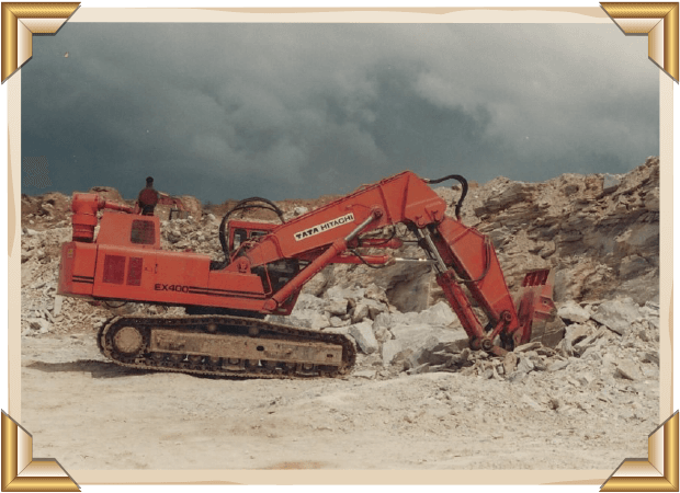 The EX 400 Excavator was introduced - 1993