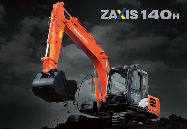 Construction Excavators Zaxis 140H GI Series | Tata Hitachi