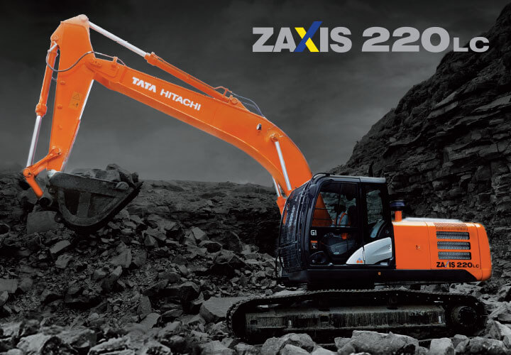 Zaxis 220 LC GI Series - Construction Excavators | Tata Hitachi