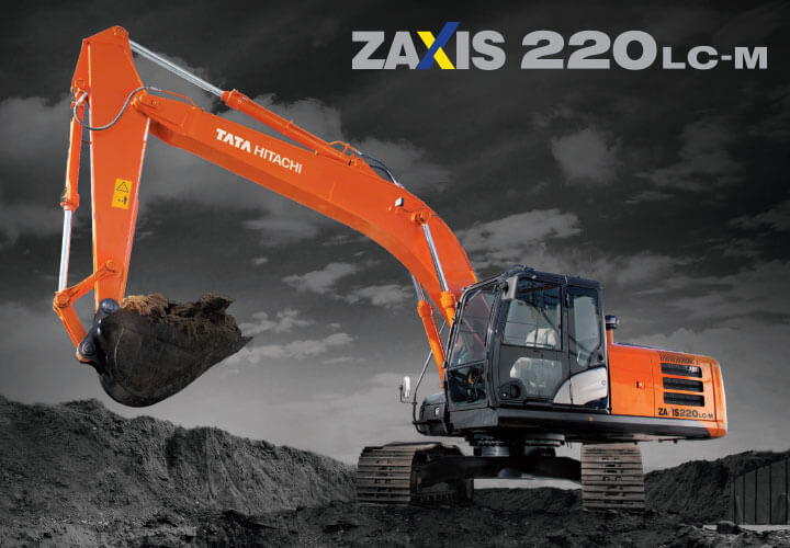Construction Excavators - Zaxis 220 LC-M GI Series | Tata Hitachi