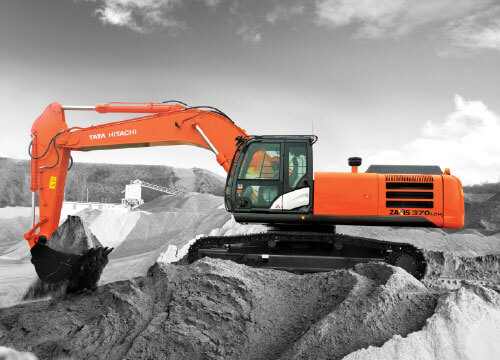 Construction Excavators Zaxis 370 LCH GI Series | Tata Hitachi