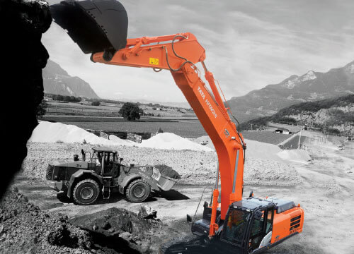 Construction Excavator Zaxis 370 LCH | Tata Hitachi