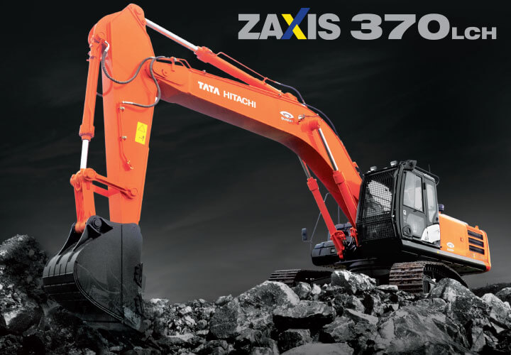 Construction Excavator Zaxis 370 LCH | Tata Hitachi