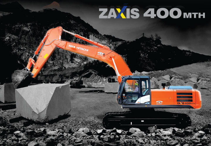 Construction Excavator GI Series Zaxis 400MTH | Tata Hitachi