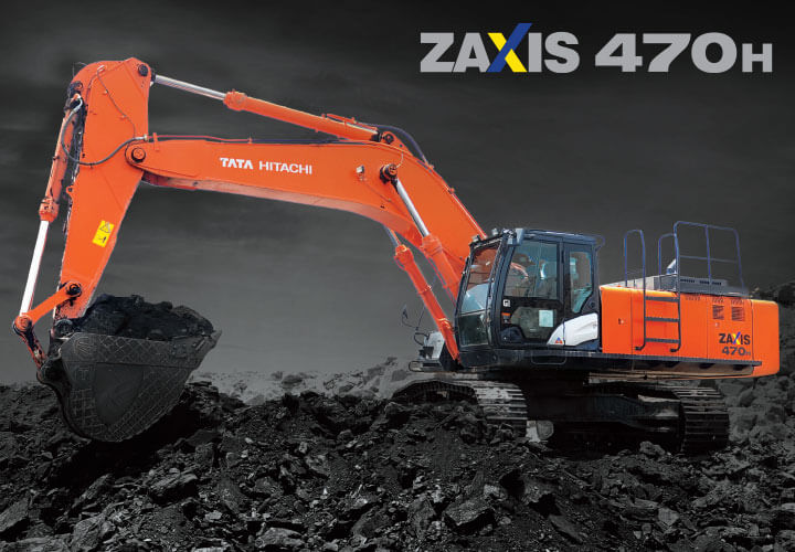 Mining Excavators Zaxis 470H GI Series | Tata Hitachi