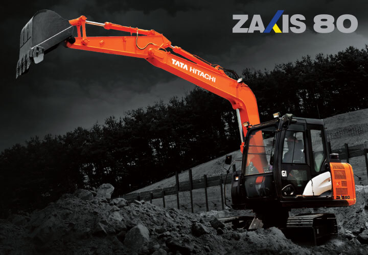 GI Series Excavator Zaxis 80 | Tata Hitachi