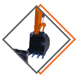 Durable & reinforced Buckets - NX 30 NEXT GEN Mini Excavator