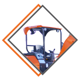 NX 30 NEXT GEN SERIES Mini Excavator - Ergonomically designed canopy