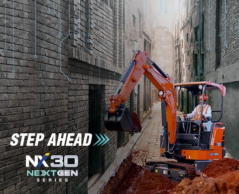 NX 30 Next Gen Series - Mini Excavators