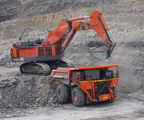 Mining Capablities of Tata Hitachi