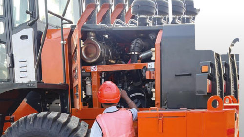 TL 340H PRIME Wheel Loader - Ease of Maintenance