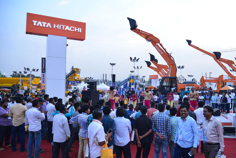 Tata Hitachi Participation in EXCON 2017