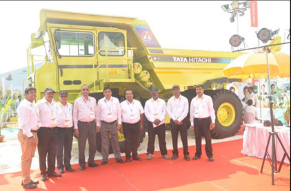 Tata Hitachi in Jharkhand Mining Show