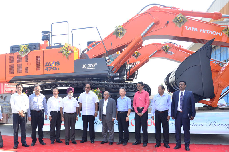 10,000th Excavator ZAXIS 470H in Kharagpur