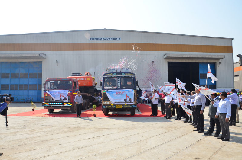 Tata Hitachi's 10000th Machine in Kharagpur
