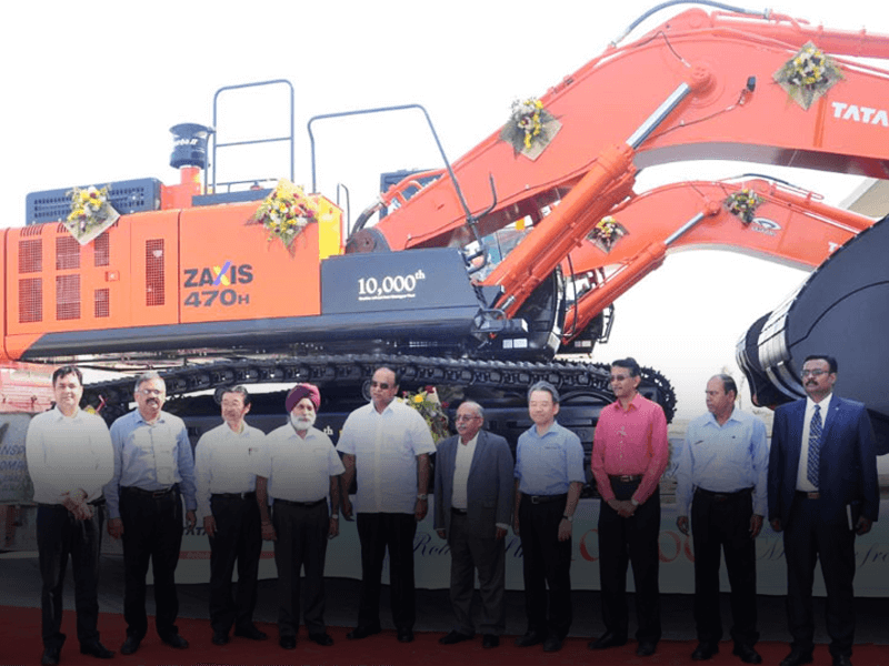 Tata Hitachi’s Kharagpur plant rolls out its 10,000th machine