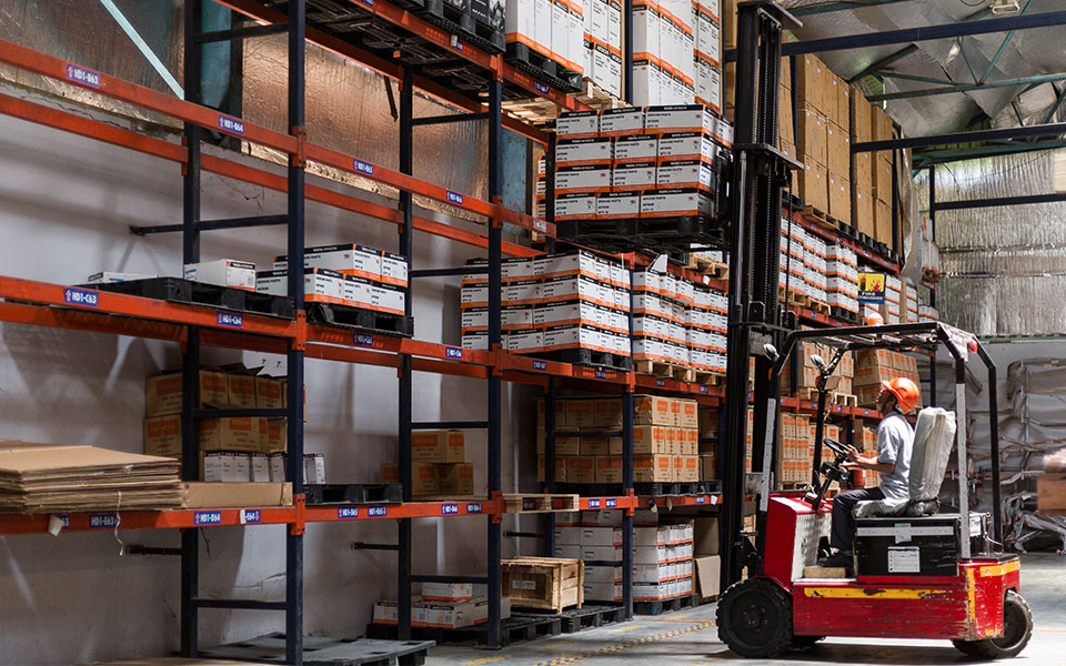 Spare Parts Warehouse Tata Hitachi