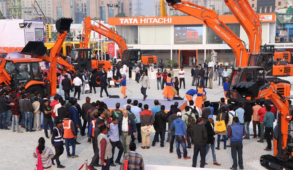 Tata Hitachi Construction Machines in Bauma Conexpo