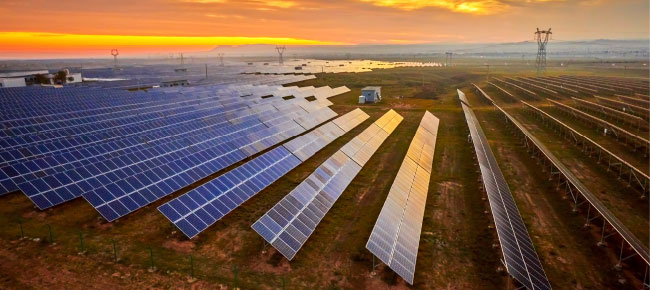 Tata Hitachi's Solar Panels in Dharwad