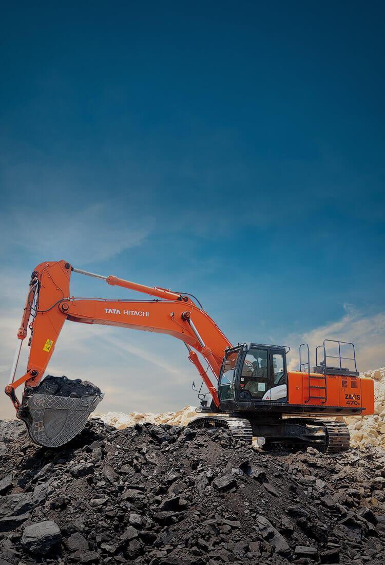 Excavator Construction Mining Excavators From Tata Hitachi