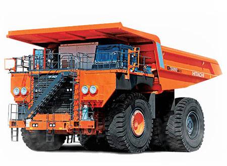 2,850 HP Rigid Dump Truck for Sale - EH 5000 AC-3 - Tata Hitachi