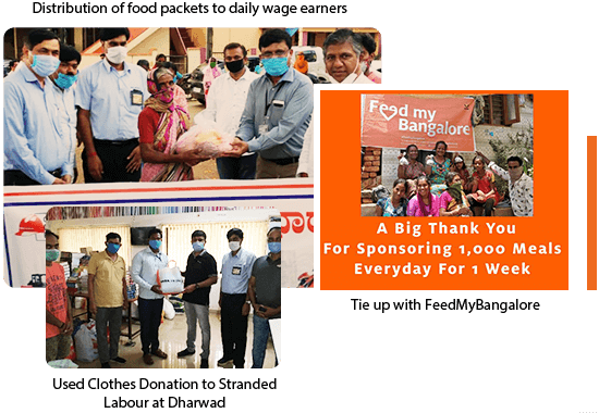 Sponsored 1000 Meals with FeedMyBangalore