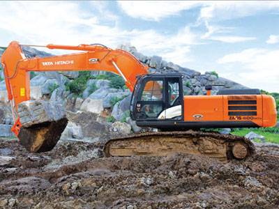 Heavy Construction Machinery for Infrastructure Development - Tata Hitachi