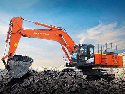 Heavy Construction Machinery For Mining Industry - Tata Hitachi