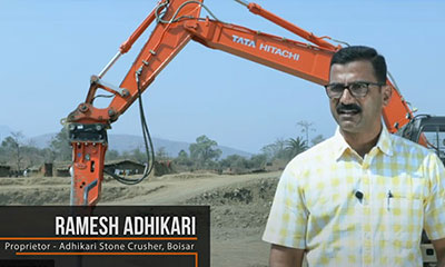 Tata Hitachi Hydraulic Excavator Testimonial
