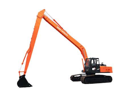 Super long reach construction excavator for sale - EX215LC-SLR - Tata Hitachi