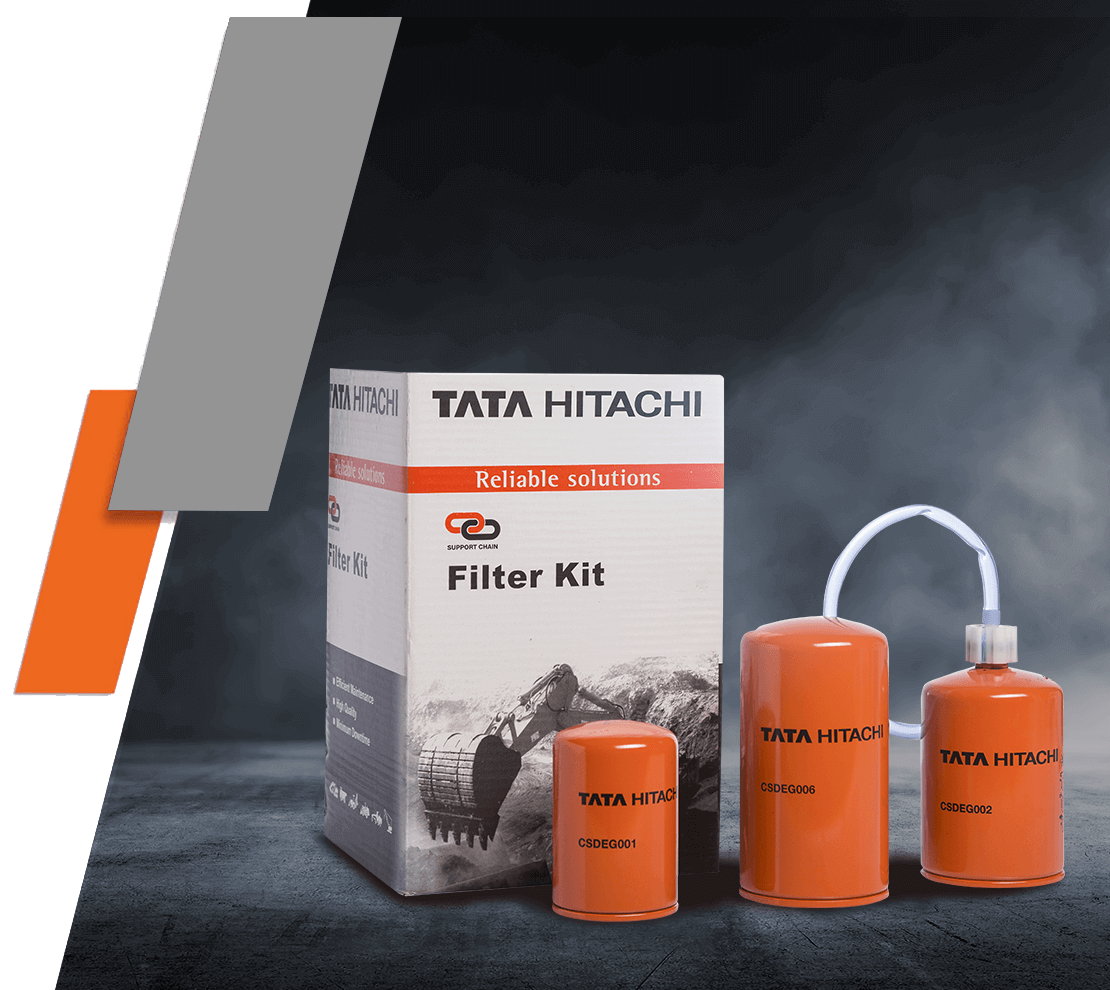 Filter Kit for Heavy Construction Machinery | Tata Hitachi