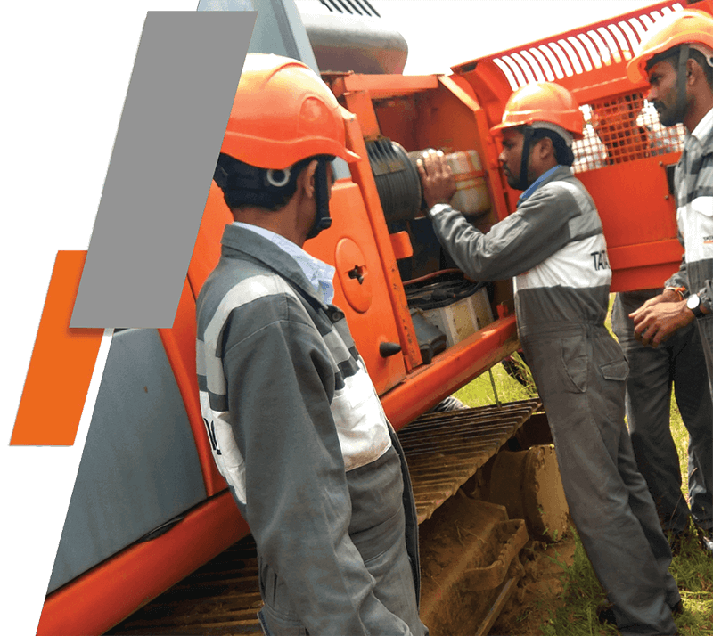 Technical Training for Servicing Mining Machinery | Tata Hitachi