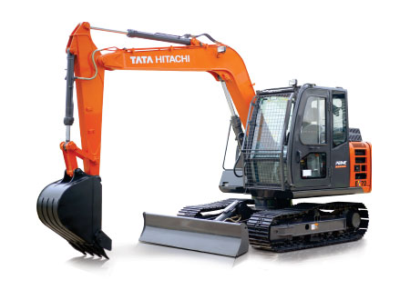 Construction Excavator - EX 70 Prime series - Tata Hitachi