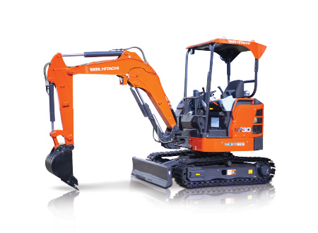 Hydraulic Mini Excavator for Sale - NX 30 Next Gen Series - Tata Hitachi