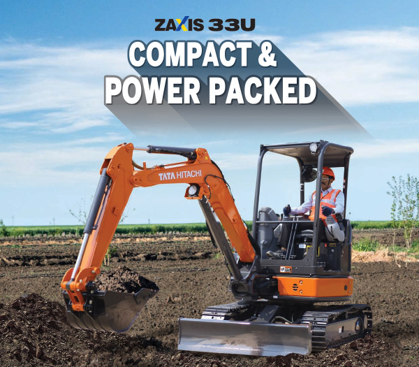 Zaxis 33U - Price & Specifications: Hydraulic Mini Excavator