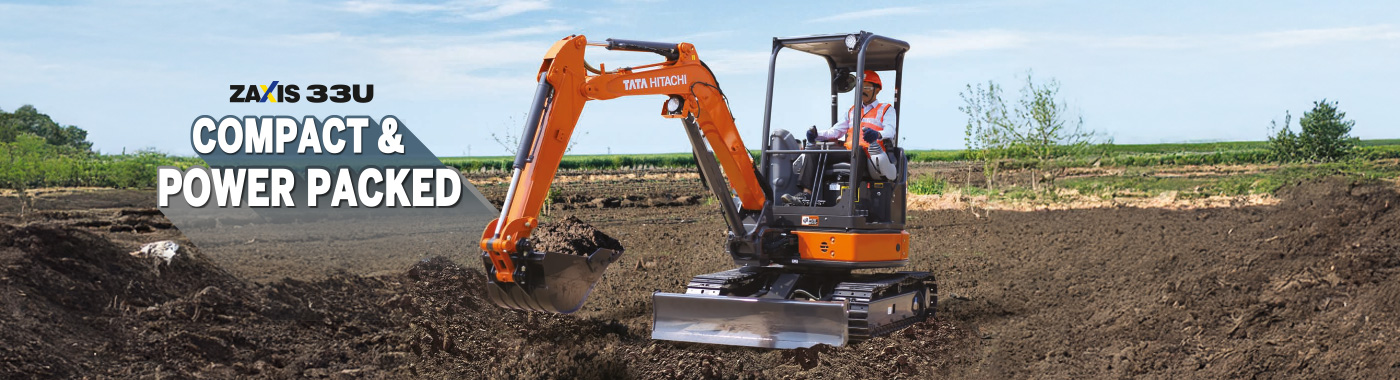 Zaxis 33U - Price & Specifications: Hydraulic Mini Excavator