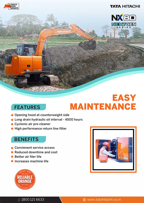 NX 80 Next-Gen Series - Price & Specifications: Mini Excavator