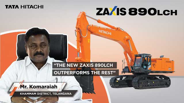 Tata Hitachi Zaxis 33U Mini Exavators Testimonial Mr Lingam