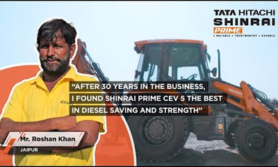 Mr. Roshan Khan sharing his experience with Tata Hitachi Shinrai equipment